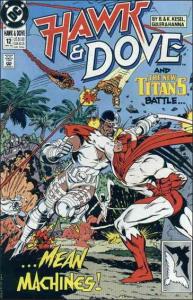 DC HAWK AND DOVE (1989 Series) #12 VF