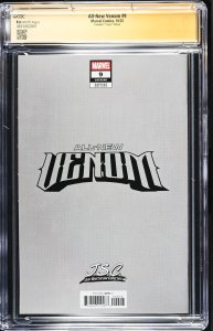 All-New Venom #9  J. Scott Campbell SIGNED Graded 9.6