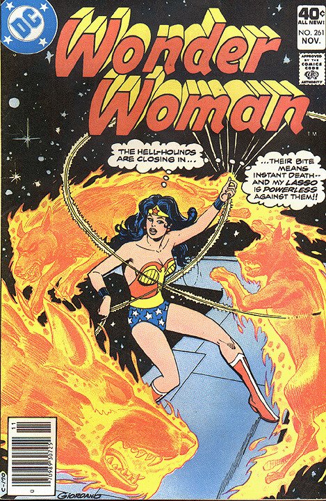 WONDER WOMAN  (1942 Series)  (DC) #261 NEWSSTAND Very Fine Comics Book