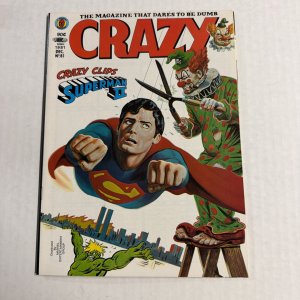 Crazy #81 1981 Superman  Marvel Magazine