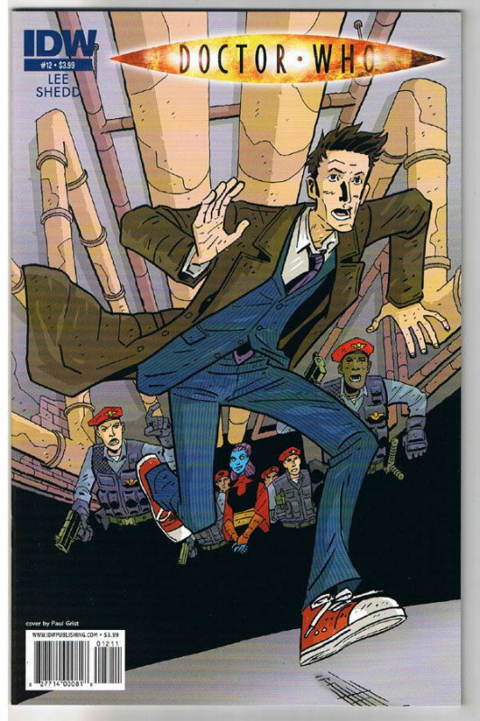 DOCTOR WHO #12, NM, Paul Grist, Keep of the Grass, 2009, IDW, more DW in store