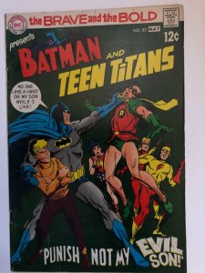 BRAVE &THE BOLD 83 (May 1969) VG Teen Titans, Neal Adams