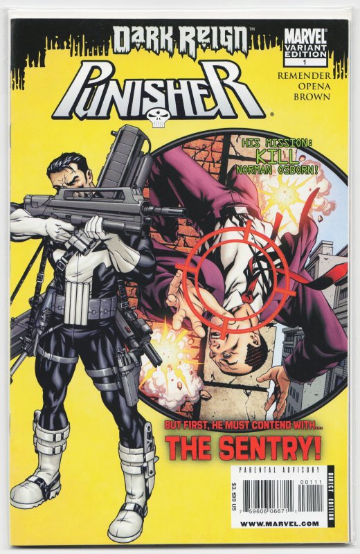 Punisher #1 (2009) Punisher