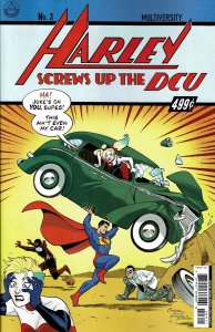 Multiversity: Harley Screws Up the DCU #3A VF ; DC | Action Comics 1 Tribute