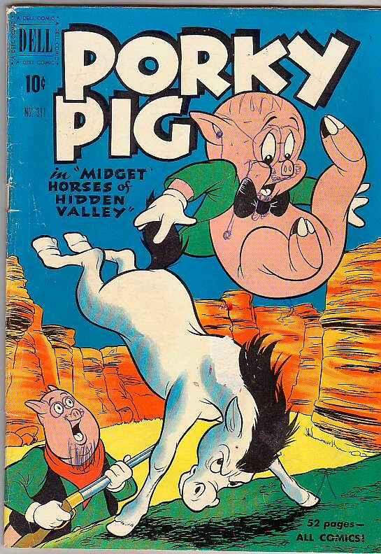 Four Color #311 (Feb-51) GD/VG Affordable-Grade Porky Pig, Sylvester Cat, Pet...