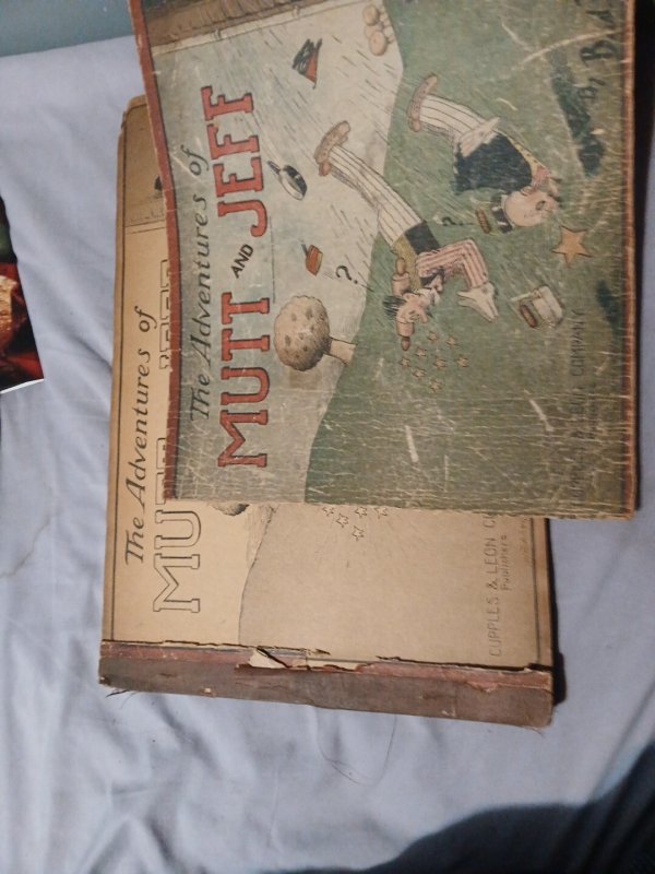 1921 ADVENTURES OF MUTT AND JEFF  Bud Fisher - Cupples & Leon Large Platinum Age