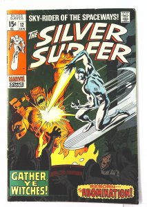 Silver Surfer (1968 series)  #12, Fine- (Actual scan)
