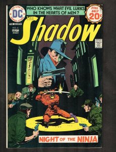 Shadow #6 ~ Night of the Ninja ~ 1974 (7.5) WH