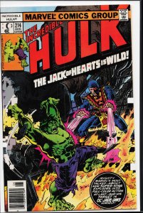 The Incredible Hulk #214 (1977) Hulk