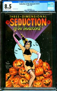 Seduction of the Innocent 3-D #1 Ecplipse 1985 CGC 8.5 Dave Stevens Cover