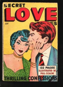 Secret Love Stories 1949-Fox-Giant 132 pages-Wally Wood My Secret Husband-VG-