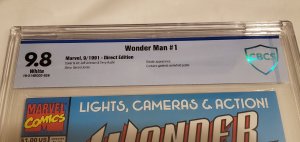 Wonder Man #1 - CBCS 9.8 - 1st Series 1991