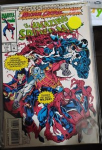 Amazing Spider-Man  # 379 1993  MARVEL DISNEY  MAXIMUM CARNAGE PT 7  VENOM