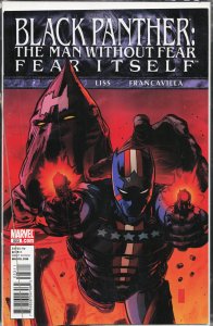 Black Panther: The Man Without Fear #523 (2011) Black Panther