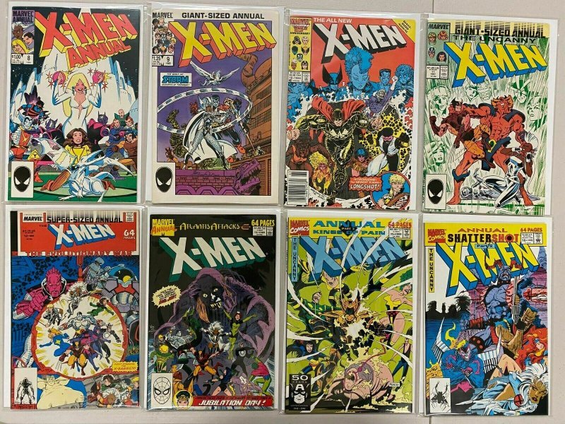 X-Men and Related comic lot all 24 different books average 8.0 VF (1984-2001) 