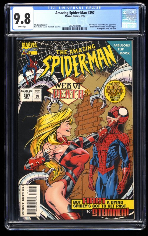 Amazing Spider-Man #397 CGC NM/M 9.8 White Pages