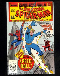 Amazing Spider-Man Annual #22 1st App. Speedball