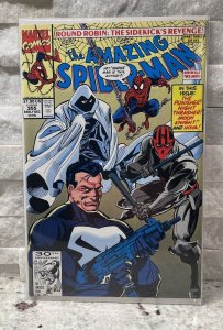 Amazing Spider-Man #355  Marvel Comics 1991 Moon Knight Punisher Nova NM+