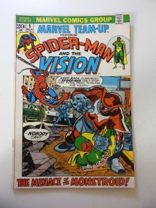 Marvel Team-Up #5 (1972) VG- Condition moisture stains