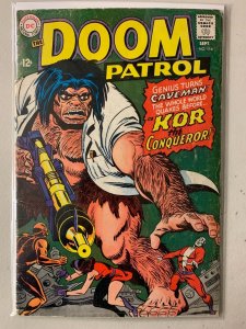 Doom Patrol #114 Kor the Conqueror 3.5 (1967)