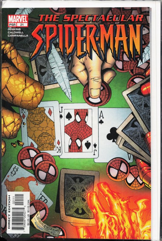 Spectacular Spider-Man #21 (2005) Spider-Man