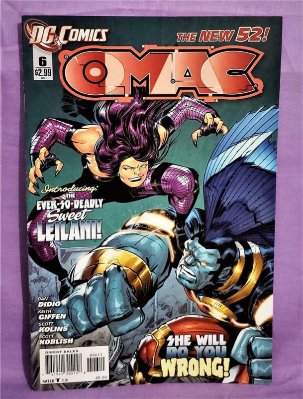 DC New 52 O.M.A.C. #1 - 8 Dan Didio Keith Giffen Scott Koblish (DC, 2011)!