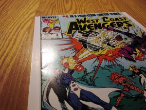 West Coast Avengers #4 Direct Edition (1984)