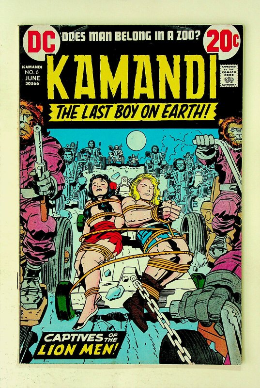 Kamandi #6 (Jun, 1973; DC) - Very Fine/Near Mint 