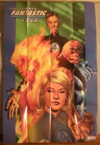 ULTIMATE FANTASTIC FOUR Promo poster, 24x36, Unused, more Promos in store