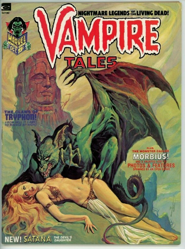 Vampire Tales #2 (1973) - 8.5 VF+ *1st Appearance Satana*