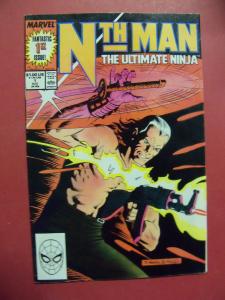 NTH MAN THE ULTIMATE NINJA #1  (9.0 to 9.4 or better)  MARVEL COMICS