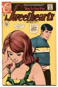 Sweethearts #99 1968- MADE FOR EACH OTHER- Charlton Romance VF 