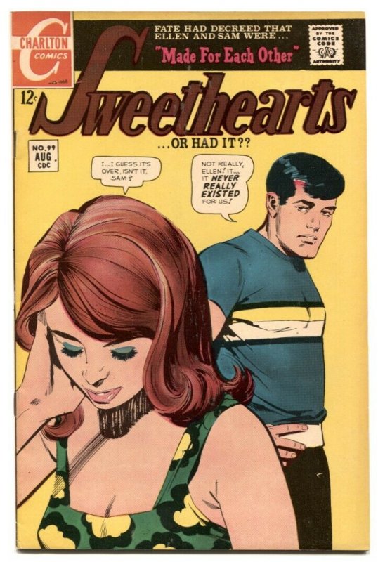 Sweethearts #99 1968- MADE FOR EACH OTHER- Charlton Romance VF