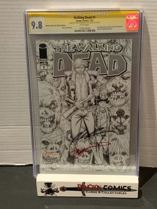 Walking Dead # 1 Arizona Con CGC 9.8 2014 SS Robert Kirkman & Rob Liefeld [GC28]