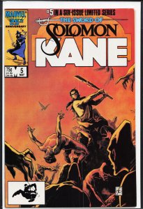 The Sword of Solomon Kane #5 (1986) Solomon Kane