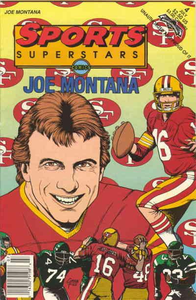 Sports Superstars #4 FN ; Revolutionary | Joe Montana