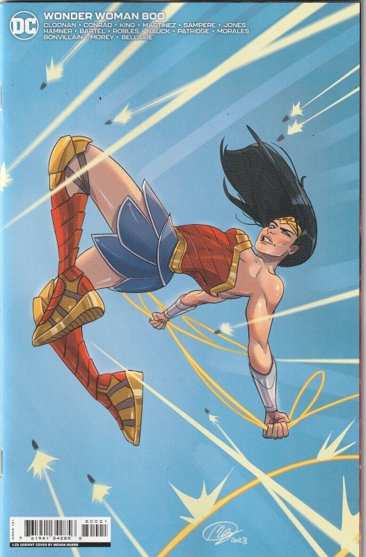 Wonder Woman # 800 Megan Huang Variant 1:25 Cover NM DC 2023 [Q2]