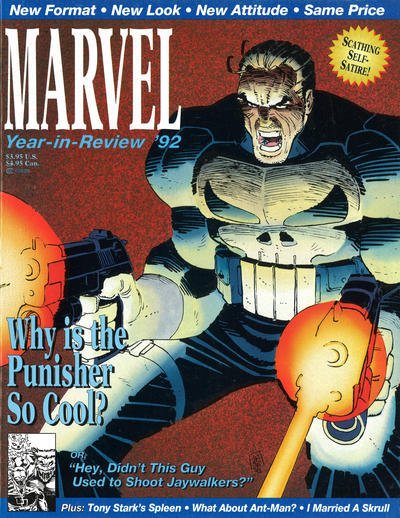 Marvel Year in Review #4 VG ; Marvel | low grade comic 1992 Punisher John Romita