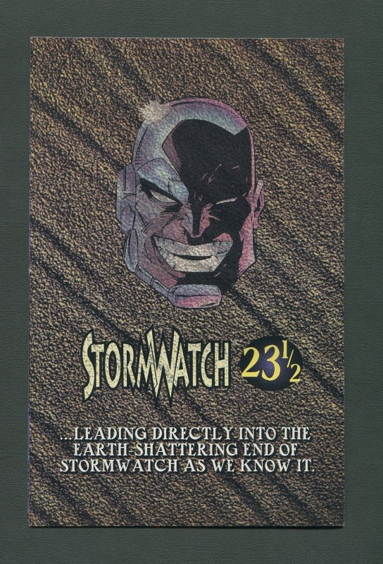 Stormwatch Ashcan #23.5 (Wizard Mag Supplement) NM / 1995