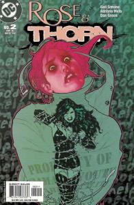 Rose & Thorn #2 VG; DC | low grade comic - save on shipping - details inside