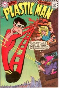 PLASTIC MAN 3 VF+  April 1967 COMICS BOOK 