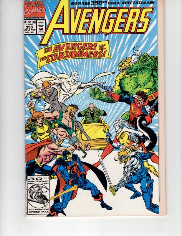 The Avengers #350 Starjammers Appearance