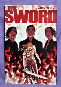THE SWORD Fire Vol 1 TP Second Printing Luna Brothers (Image 2010)
