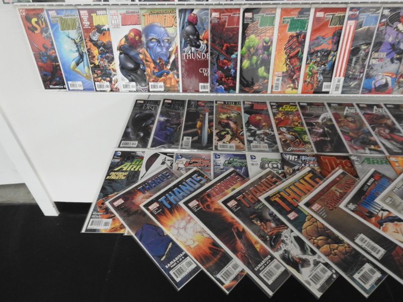 Huge Lot 170+ Comics W/ Thunderbolts, Deadpool, Wolverine+ Avg VF Condition!
