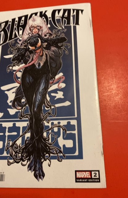 Black Cat #2 Antivenom virgin variant signed by Brooks