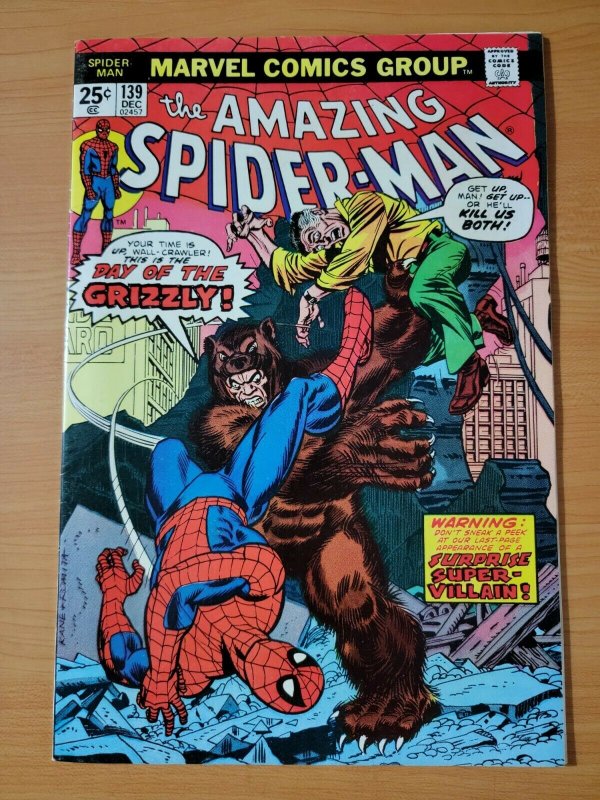 Amazing Spider-Man #139 ~ NEAR MINT NM ~ 1974 Marvel Comics