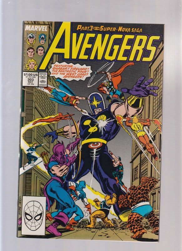 AVENGERS #303 - Direct Edition (9/9.2) 1989