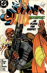 Superman #4 (1987) Superman [Key Issue]