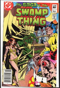 The Saga of Swamp Thing #7 (1982) Swamp Thing
