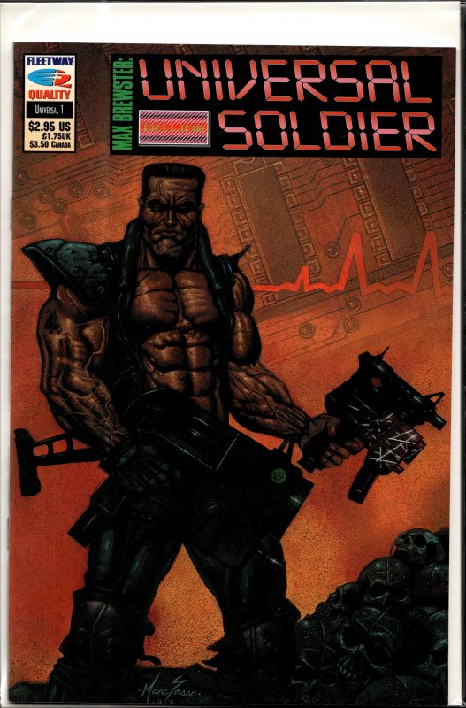 Max Brewster: Universal Soldier #1 (1993) Universal Soldier